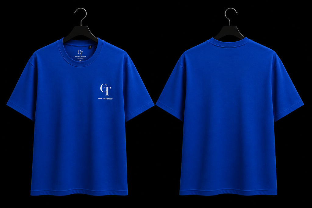 OT Premium Oversized T-Shirt - Blue