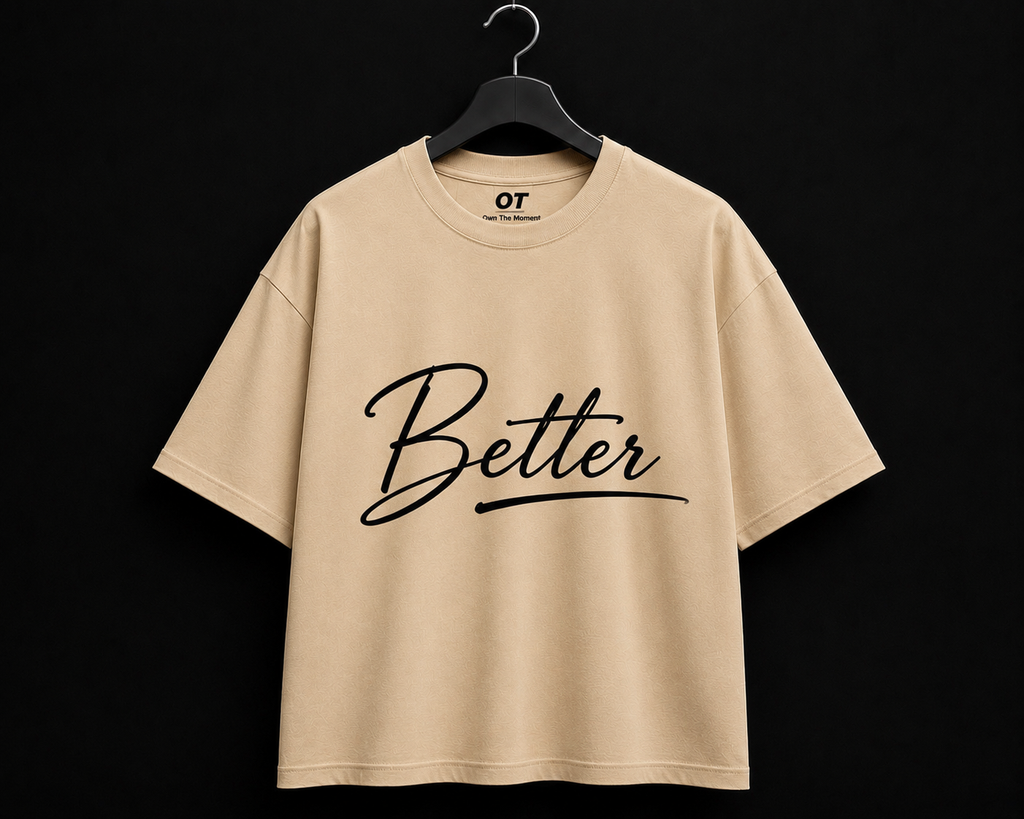 OT Better T-Shirt-Beige