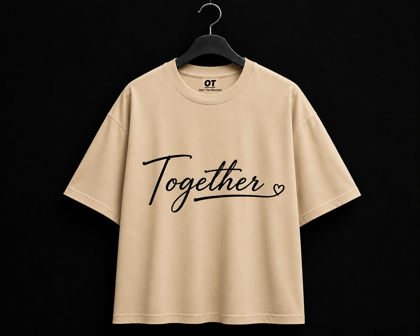 OT Together T-Shirt-Beige