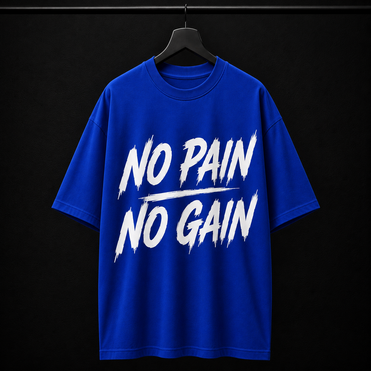 OT Gym Oversized T-Shirt – No Pain No Gain