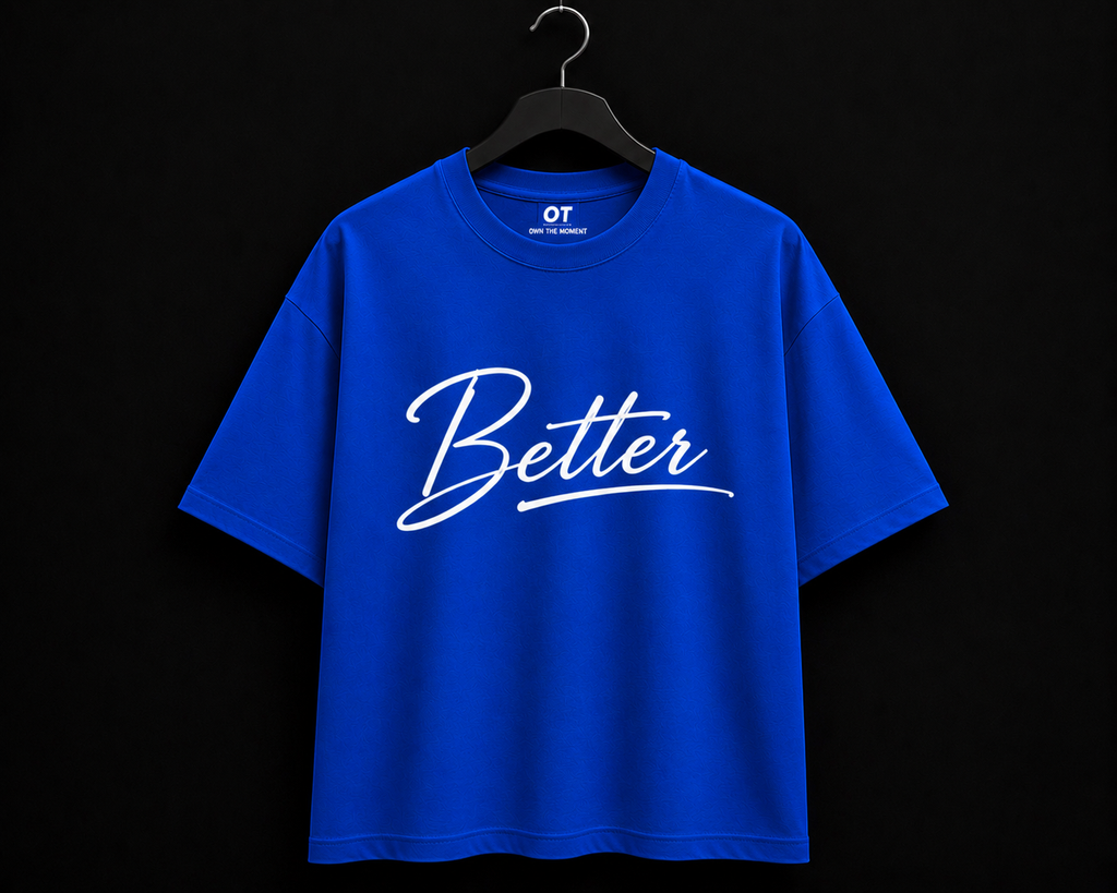 OT Better T-Shirt-Blue