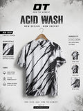 OT Premium Acid Wash T-Shirt-White