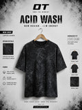 OT Premium Acid Wash T-Shirt-Black